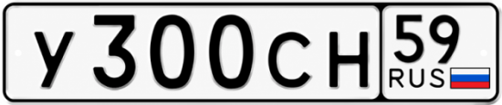 Купить гос номер У300СН 59