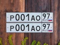 Фото автомобильного номера Р001АО 97