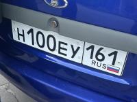 Фото автомобильного номера Н100ЕУ 161