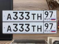 Фото автомобильного номера А333ТН 97