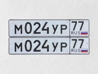Фото автомобильного номера М024УР 77