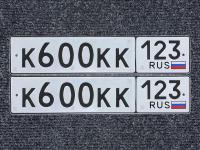 Фото автомобильного номера К600КК 123