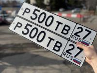Фото автомобильного номера Р500ТВ 27