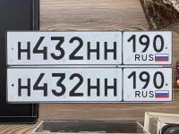 Фото автомобильного номера Н432НН 190