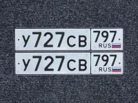 Фото автомобильного номера У727СВ 797