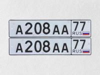 Фото автомобильного номера А208АА 77