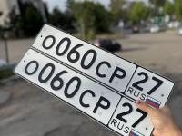 Фото автомобильного номера О060СР 27