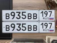 Фото автомобильного номера В935ВВ 197