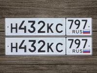 Фото автомобильного номера Н432КС 797