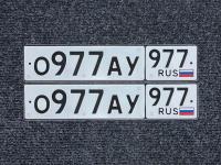 Фото автомобильного номера О977АУ 977