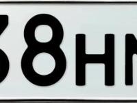 Фото автомобильного номера М038НМ 138