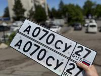 Фото автомобильного номера А070СУ 27