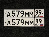 Фото автомобильного номера А579ММ 99