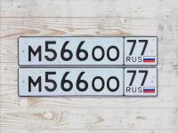 Фото автомобильного номера М566ОО 77