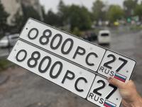 Фото автомобильного номера О800РС 27