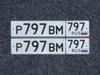 Фото автомобильного номера Р797ВМ 550