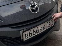 Фото автомобильного номера В666КК 161