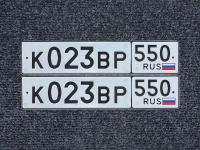 Фото автомобильного номера К023ВР 550