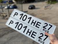 Фото автомобильного номера Р101НЕ 27