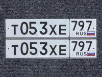 Фото автомобильного номера Т053ХЕ 797