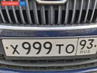 Фото автомобильного номера Х999ТО 93