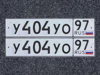 Фото автомобильного номера У404УО 97