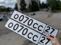 Фото автомобильного номера О070СС 27
