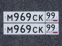 Фото автомобильного номера М969СК 99