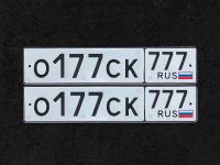 Фото автомобильного номера О177СК 777