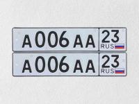 Фото автомобильного номера А006АА 23