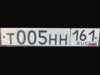 Фото автомобильного номера Т005НН 161