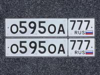 Фото автомобильного номера О595ОА 777