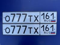 Фото автомобильного номера О777ТХ 161