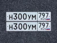 Фото автомобильного номера Н300УМ 797