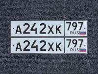 Фото автомобильного номера А242ХК 797