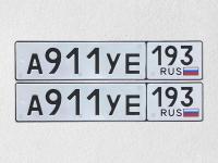 Фото автомобильного номера А911УЕ 193