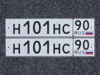Фото автомобильного номера Н101НС 90