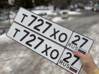 Фото автомобильного номера Т727ХО 27