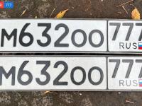 Фото автомобильного номера М632ОО 777