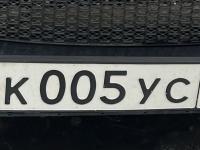 Фото автомобильного номера К005УС 77