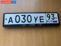Фото автомобильного номера А030УЕ 93